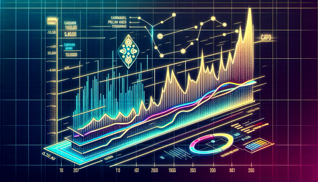 graph showing Cardano (ADA) price trend