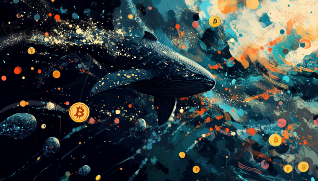 An image depicting a large-scale Bitcoin transfer with the Mt. Gox logo, showing the distribution process to creditors through Kraken and Bitstamp exchanges. Include Bitcoin symbols, blockchain elements, and a fluctuating price chart.