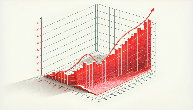 graph showing upward trend